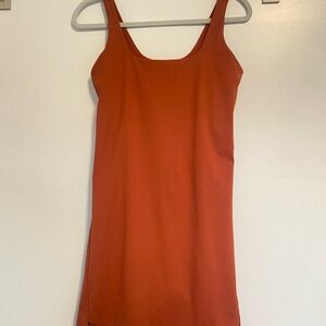 Old Navy Active Rust Sleeveless Dress